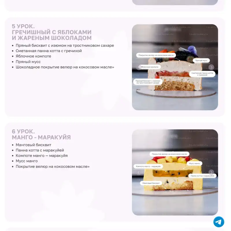 [Keycopastry] Муссовые бенто-торты (Александра Денисова) — превью 4