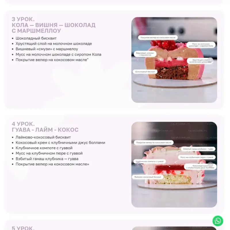 [Keycopastry] Муссовые бенто-торты (Александра Денисова) — превью 3